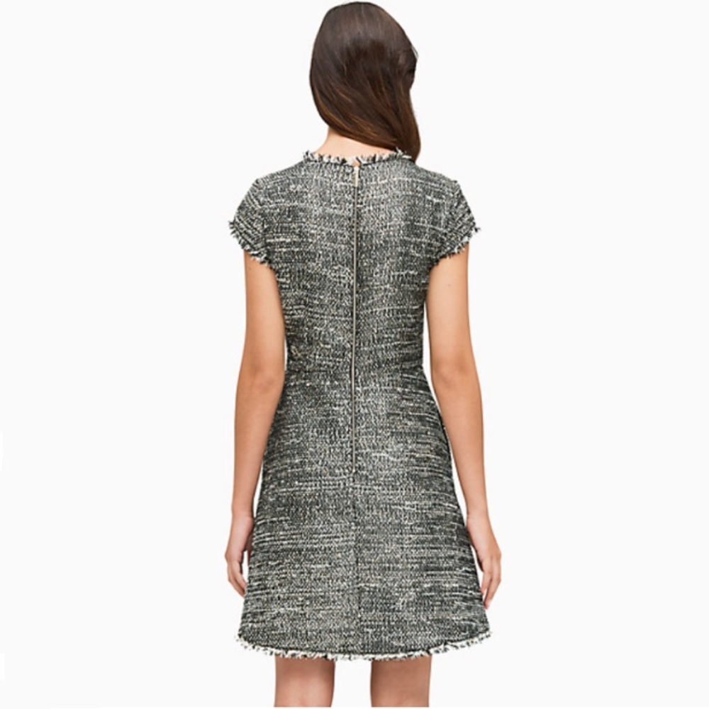 ♠️Kate Spade Metallic Party Tweed Dress - Picture 2 of 7